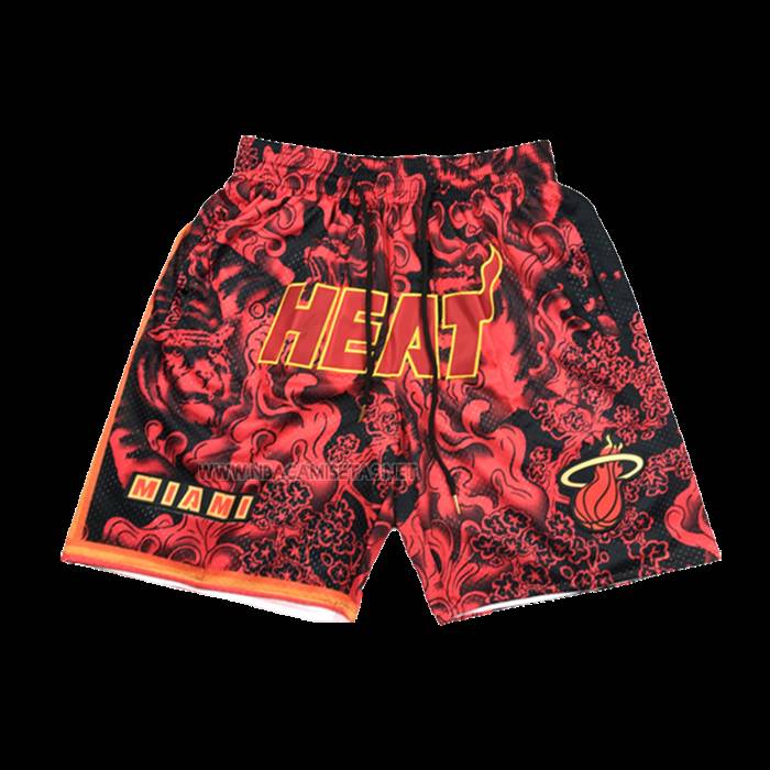 Pantalone Miami Heat Special Year Of The Tiger Rojo